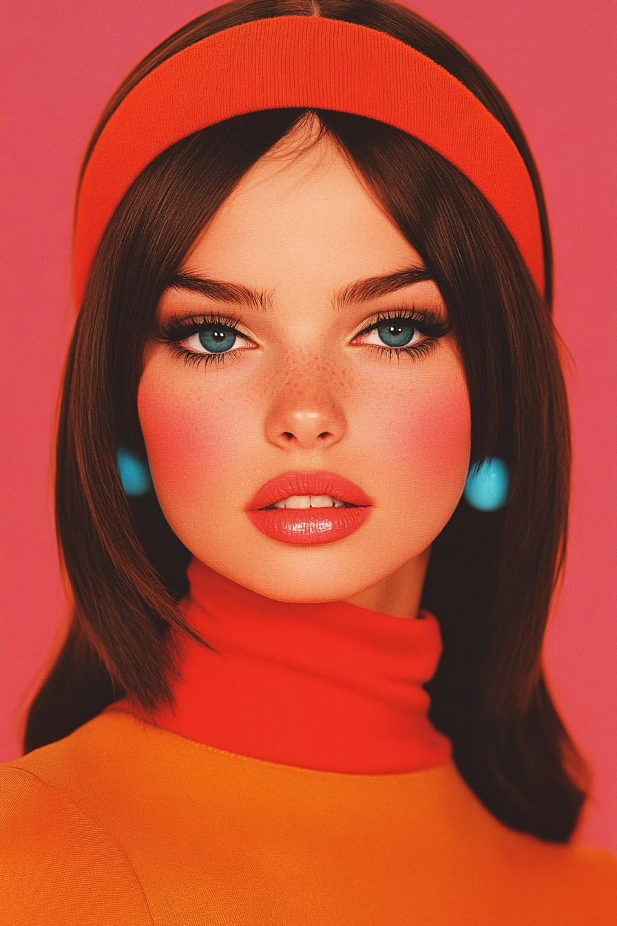 Vibrant Portrait of a Woman