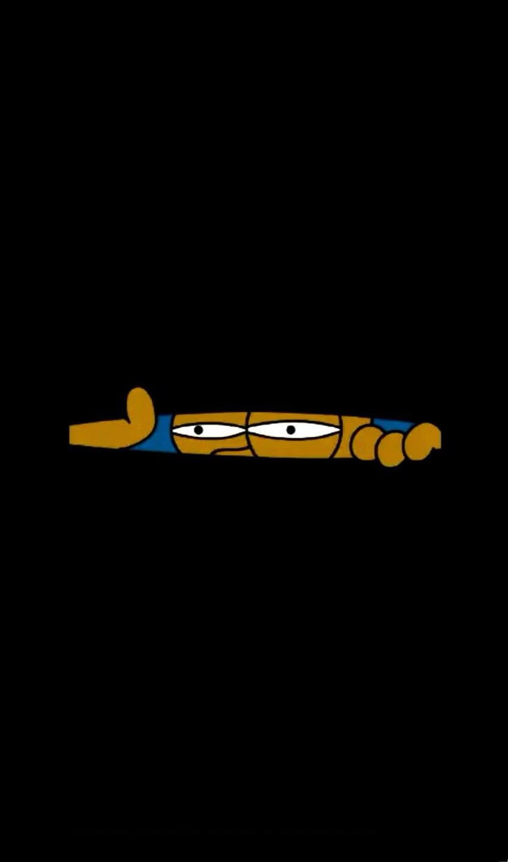 abstract cartoon character