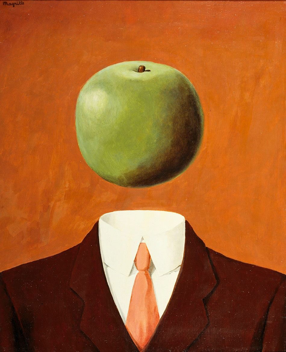 Green Apple Head