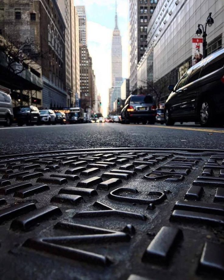 Manhole Cover in New York City