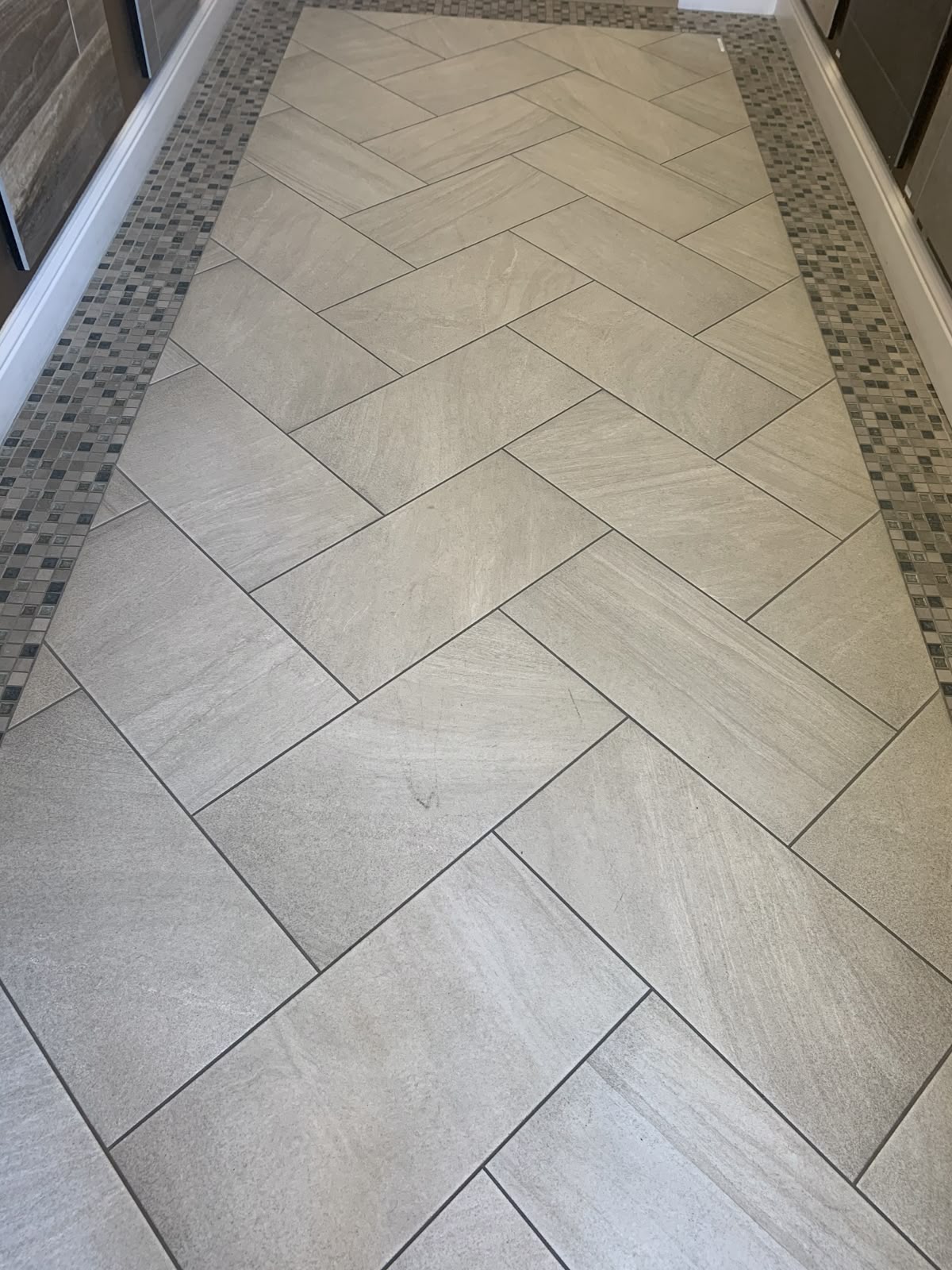 Herringbone Tile Flooring