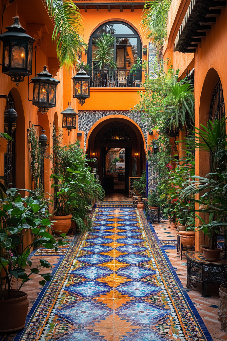 Moroccan Courtyard