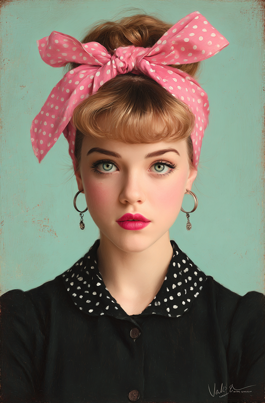 Vintage Pin-Up Girl