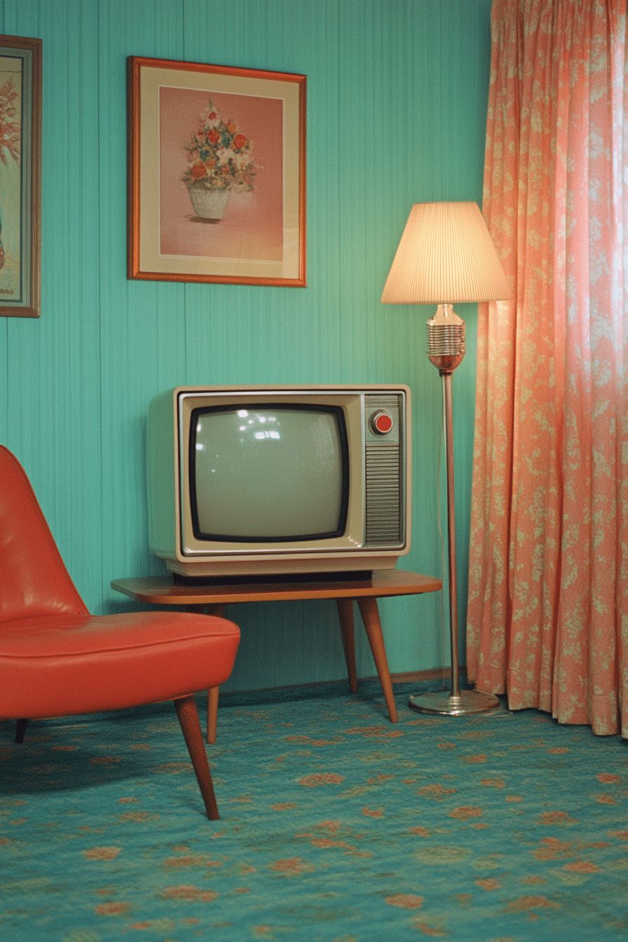 Vintage TV Room