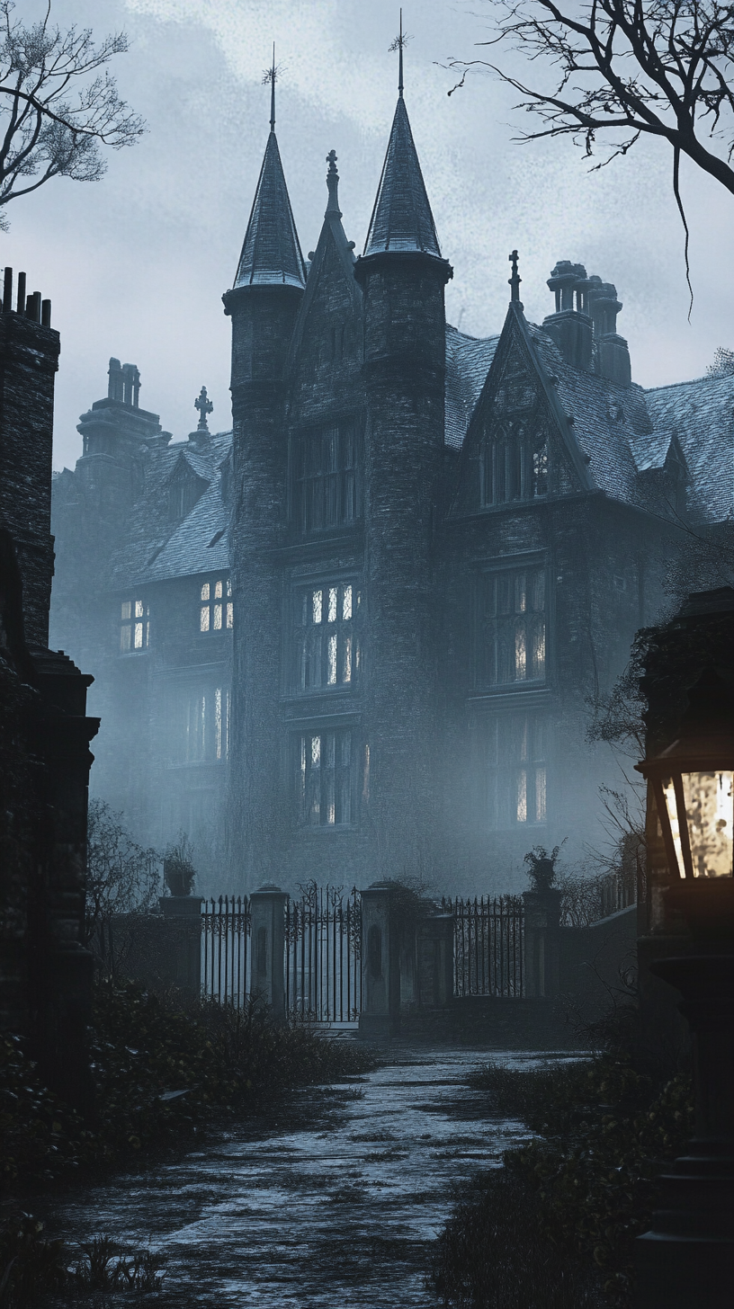 Mysterious Gothic Mansion