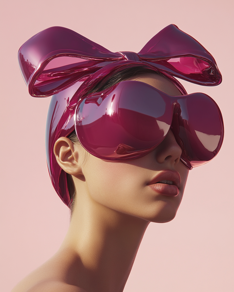 Giant Purple Sunglasses