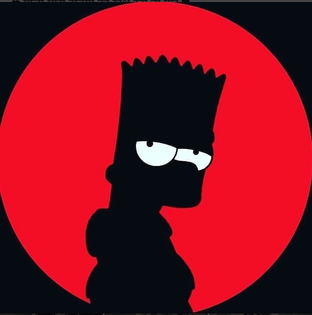 Bart Simpson Silhouette