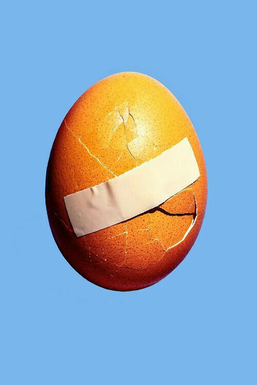 Bandaged Egg