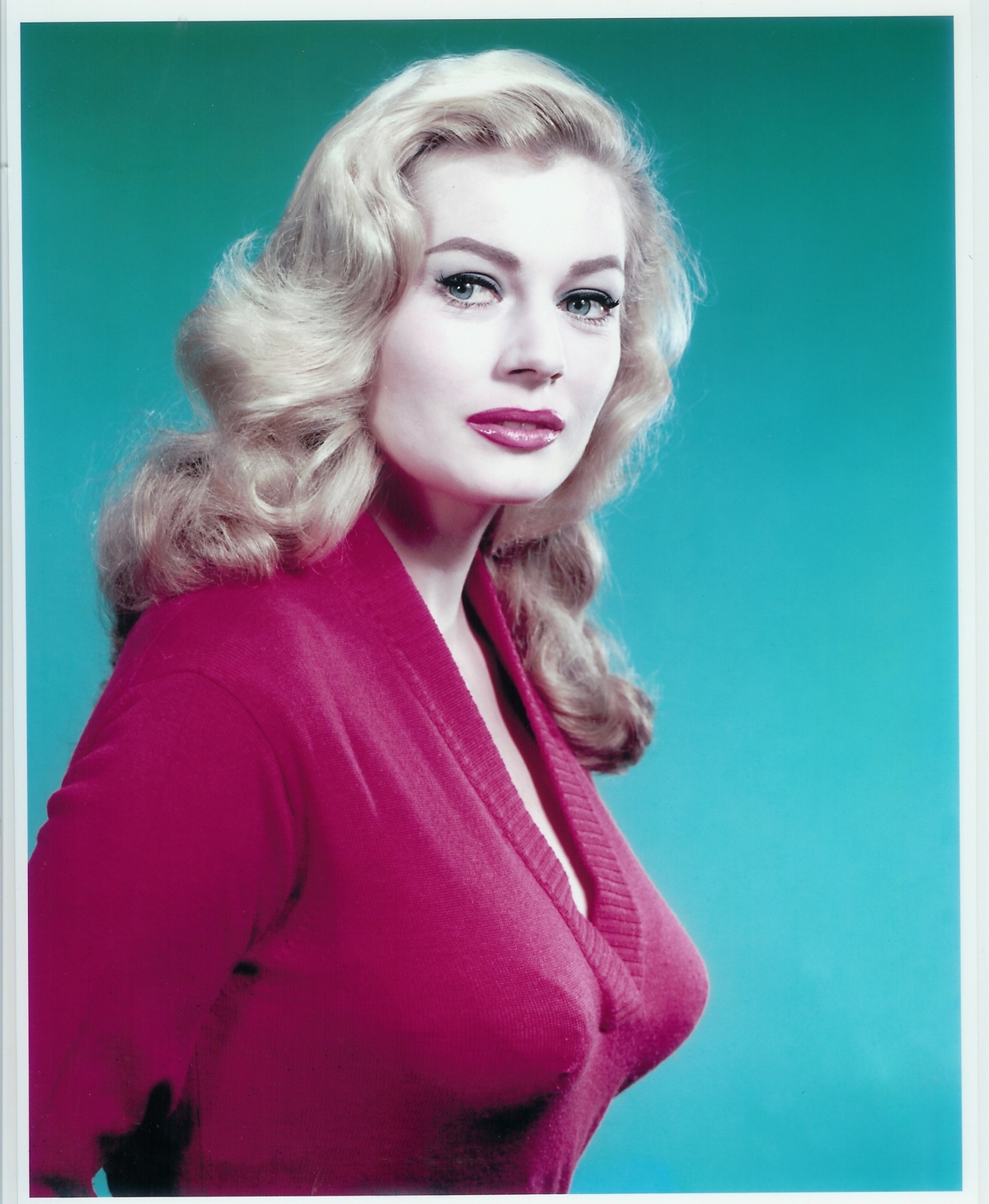 Glamorous Woman in Red