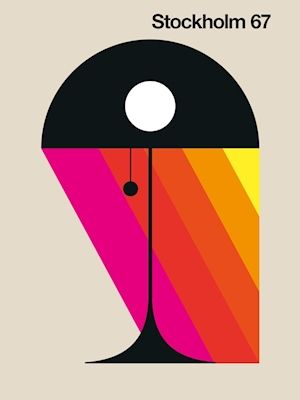 Abstract Lamp Art