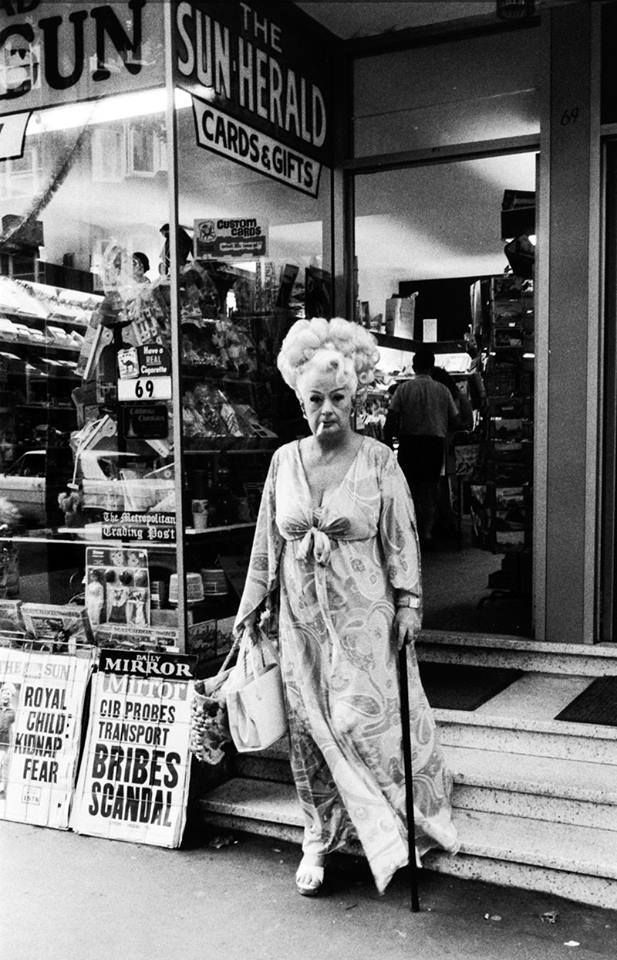 Vintage Grocery Store Woman