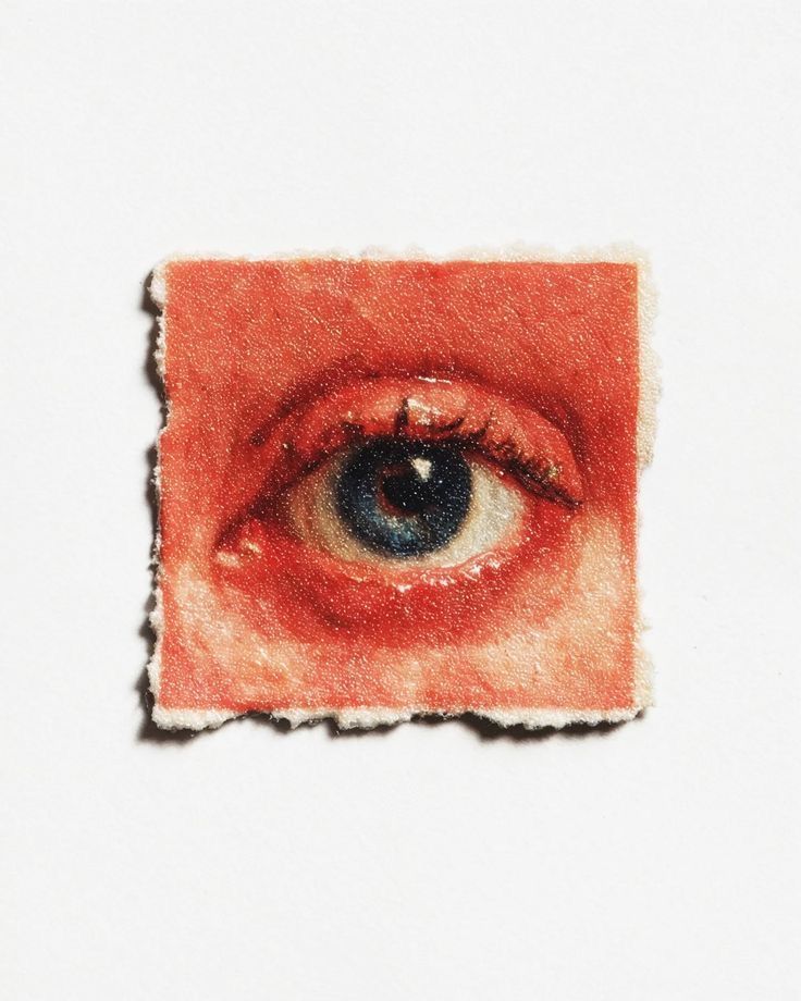 Close-Up Eye Painting