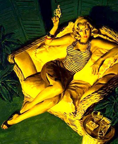 Seductive Pin-Up Art