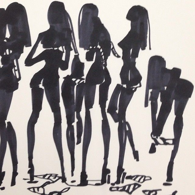 Abstract Ink Figures