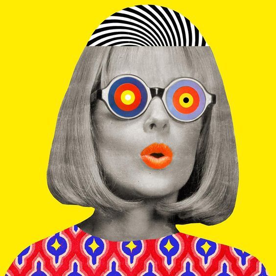 Psychedelic Pop Art Portrait