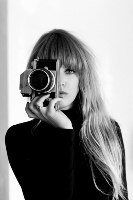 Vintage Nikon Selfie