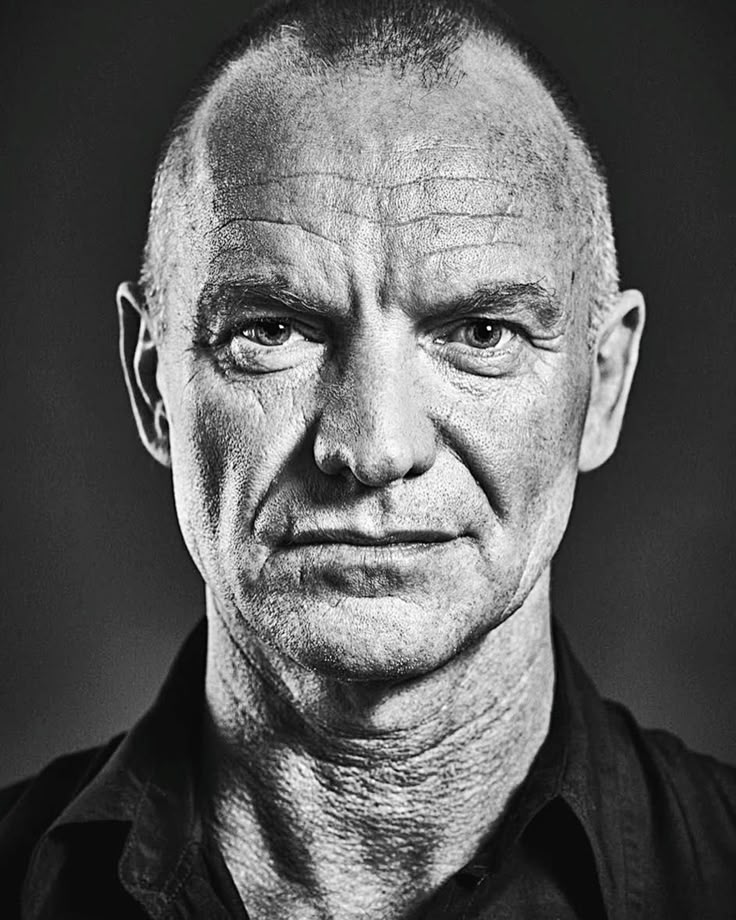 aged man in black shirt