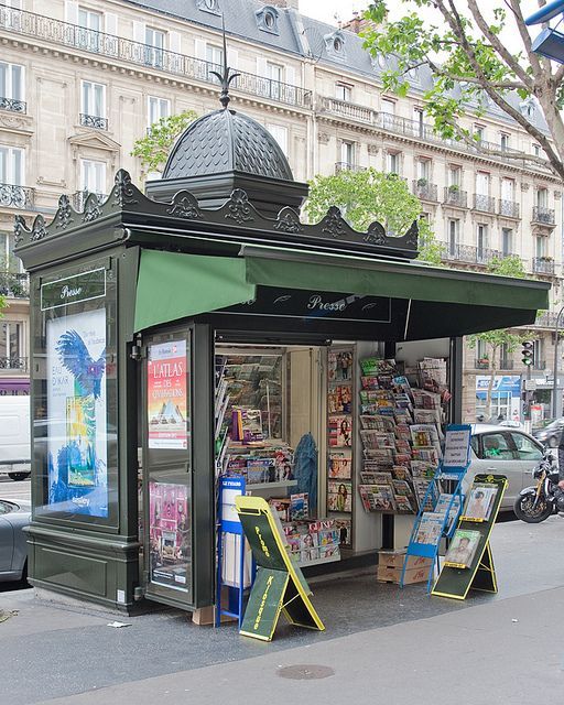 Parisian Newsstand