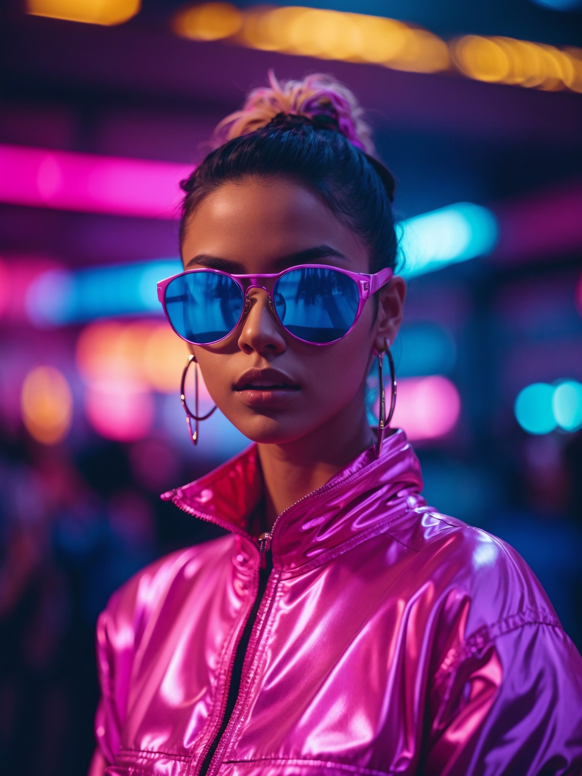 Futuristic Neon Fashion