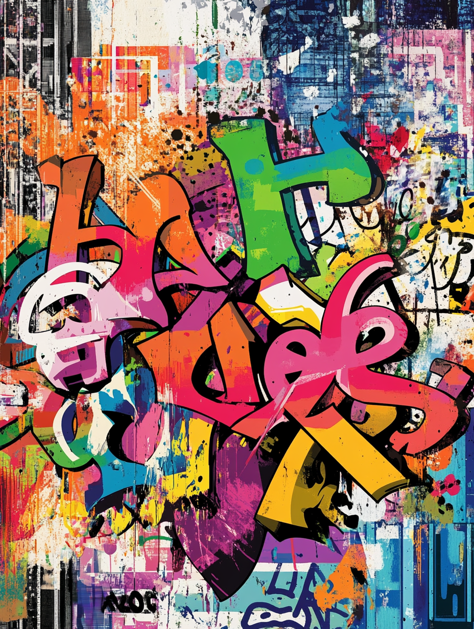 Colorful Graffiti Artwork