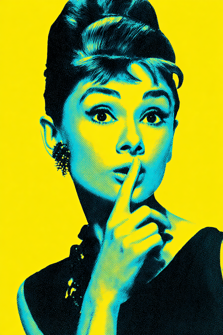 Audrey Hepburn Pop Art