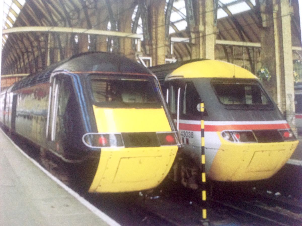 Vintage Trains in Station