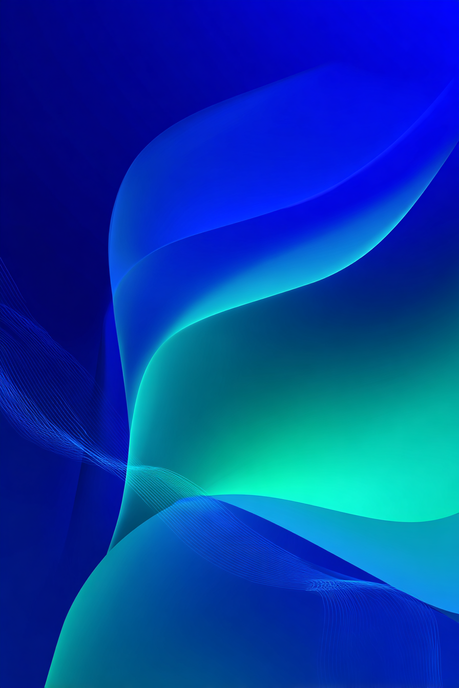 Abstract Blue Waves