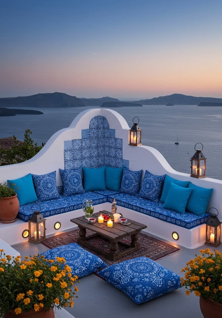 Santorini Sunset Lounge