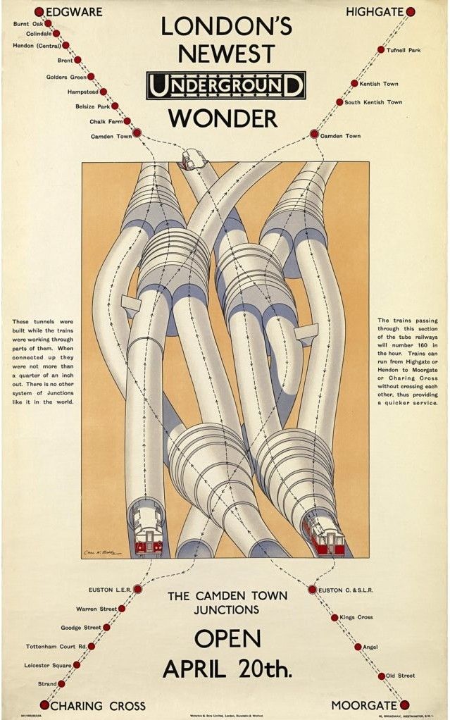 Complex Underground Rail System