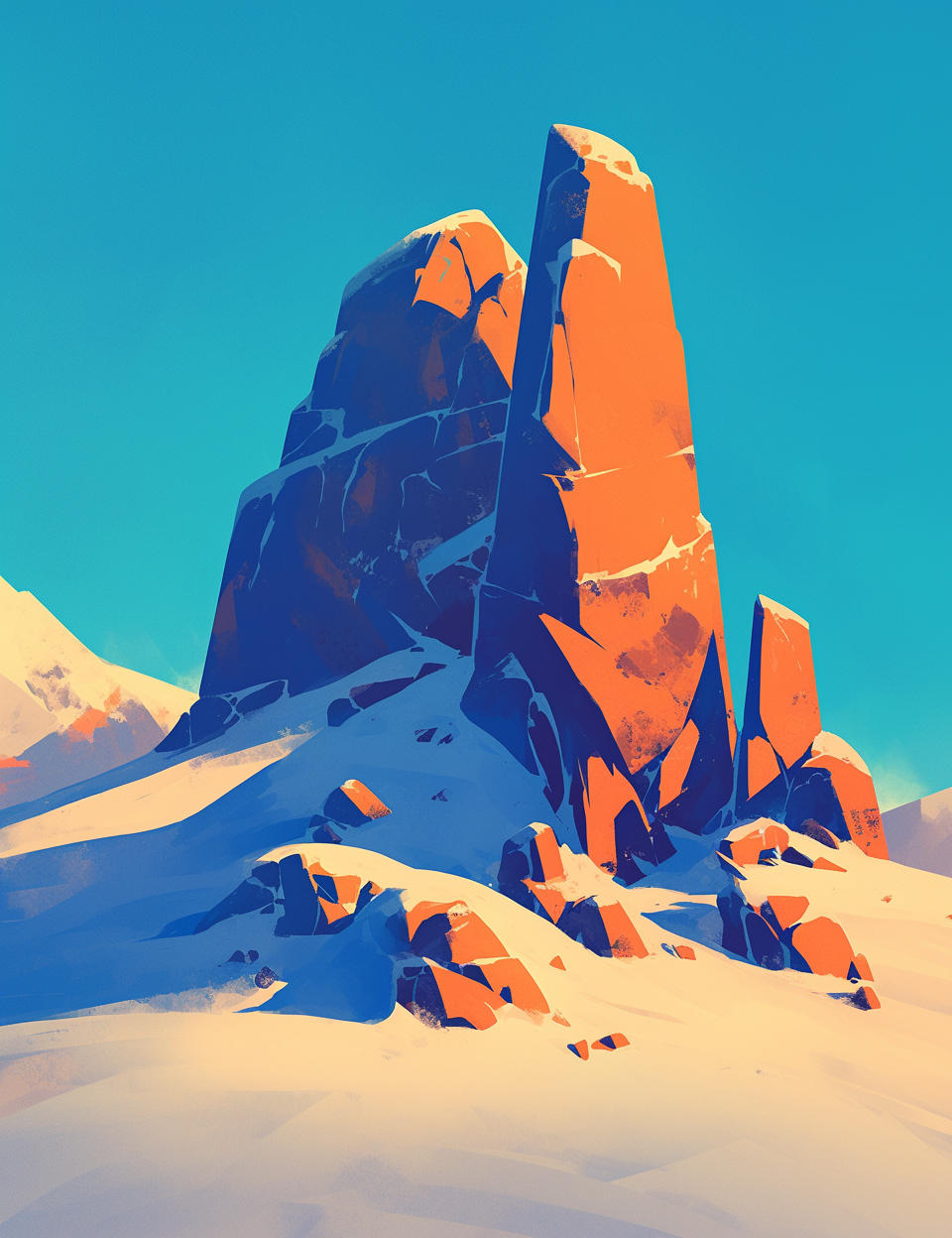 Spectacular Mountain Landscape