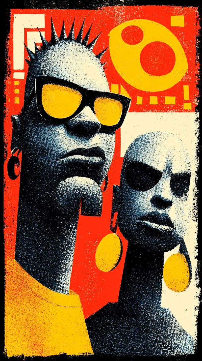 Abstract Pop Art Portraits