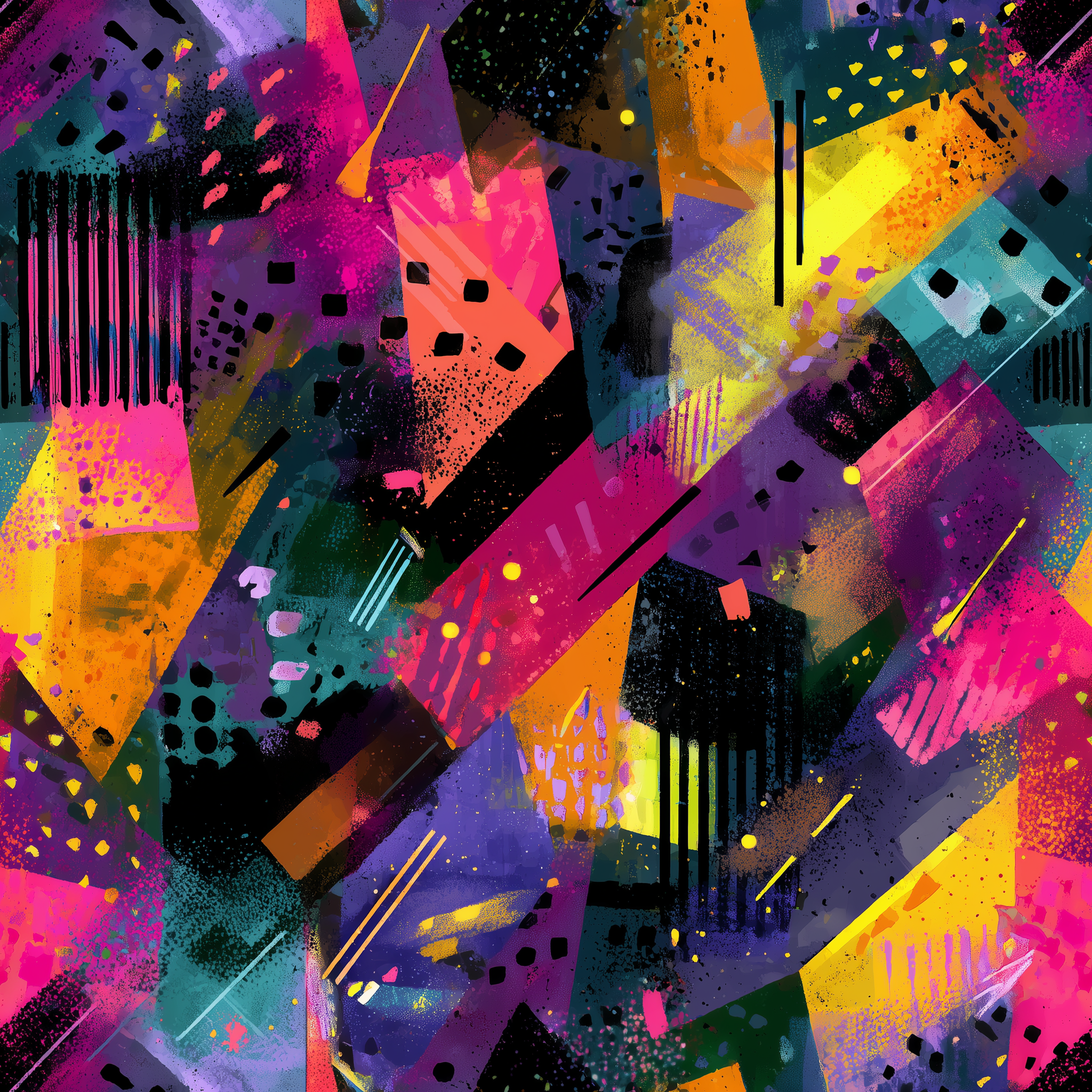 Abstract Graffiti Artwork