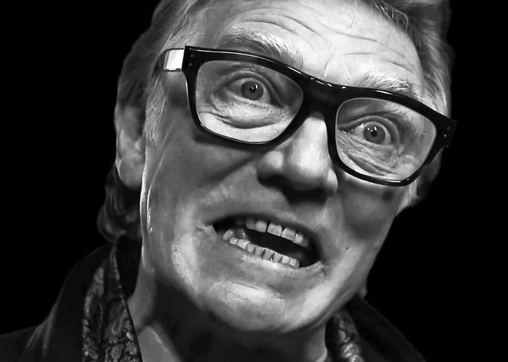 Close-up of a person wearing glasses