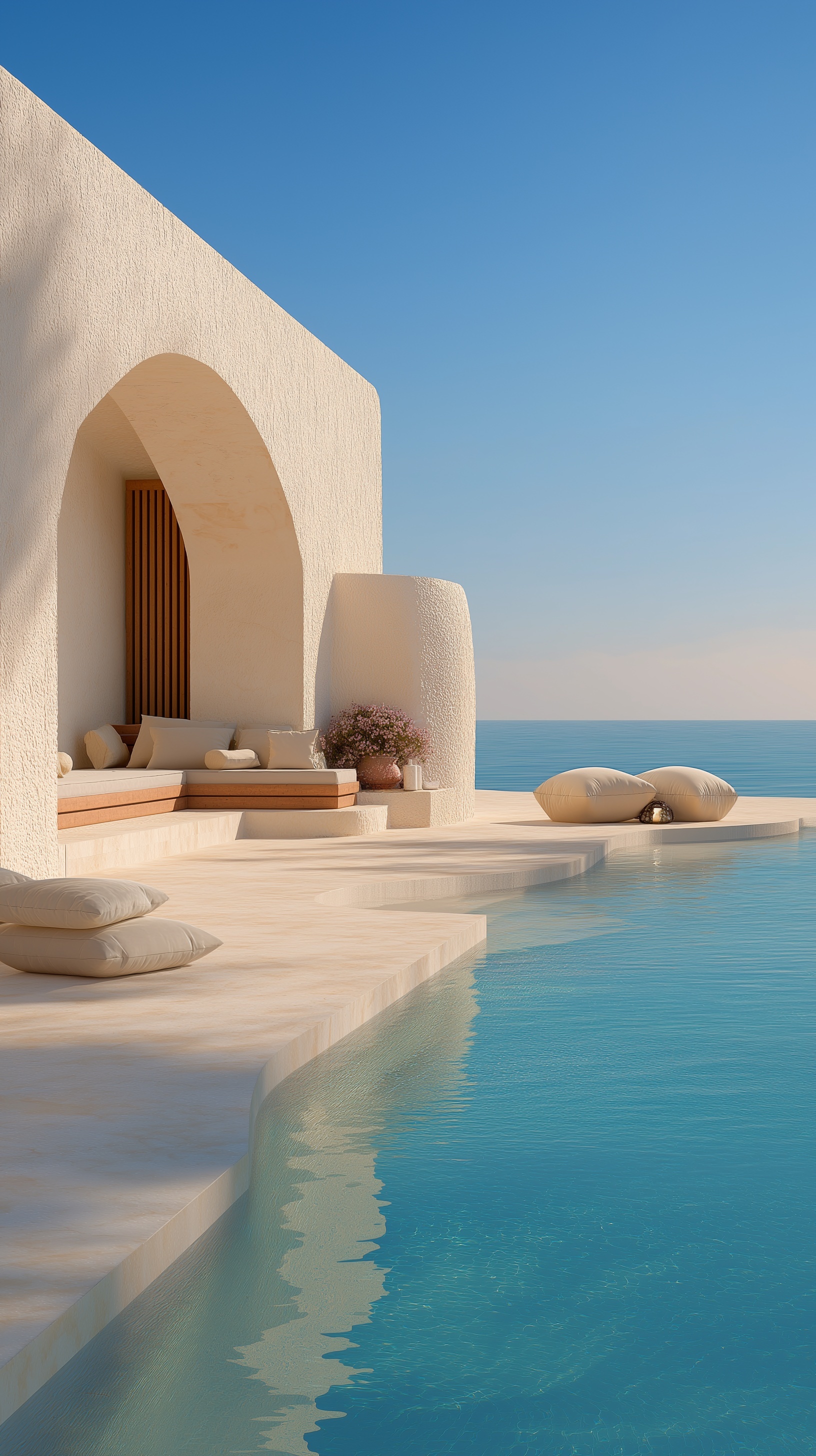 Modern Poolside Retreat