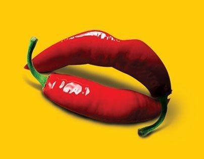 Red Chili Pepper Lips