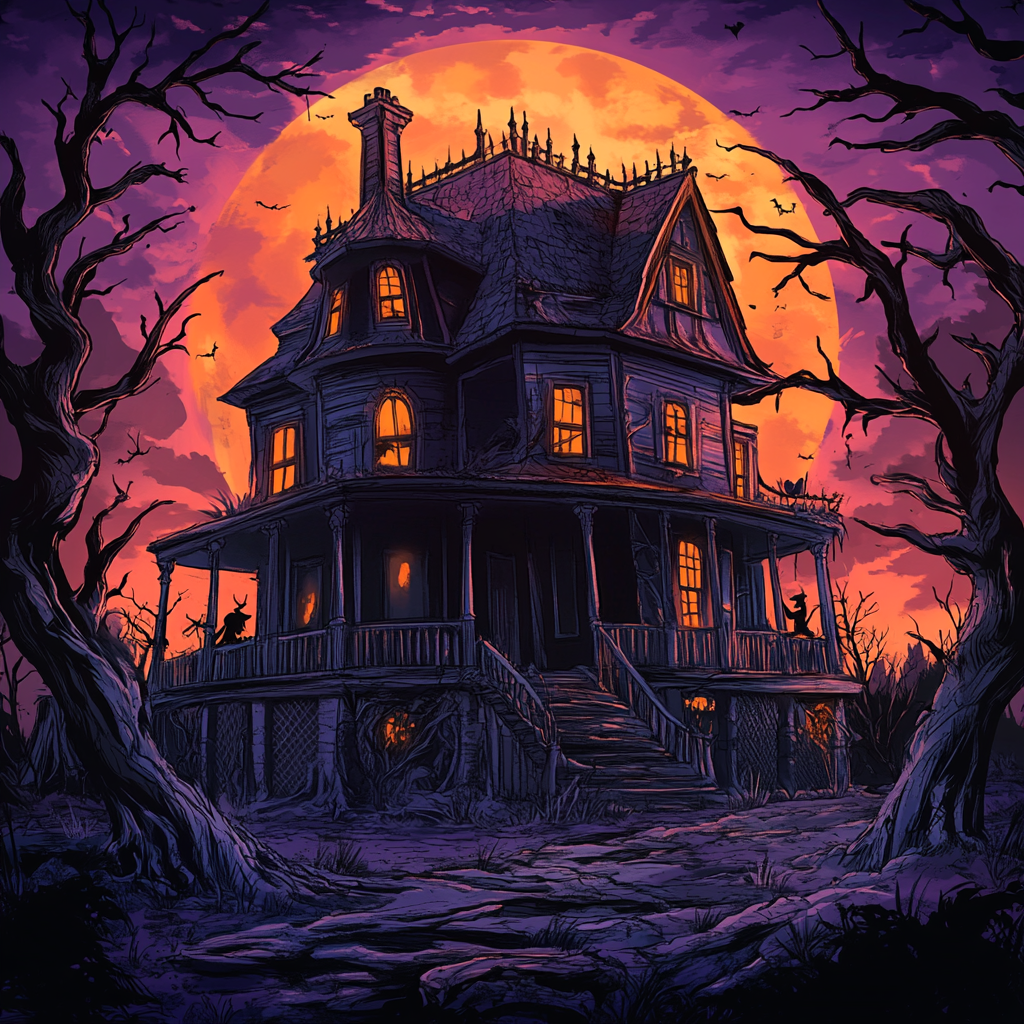 Haunted Victorian Mansion