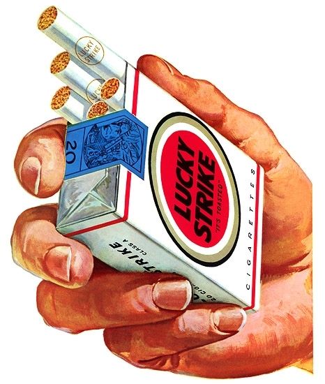 Lucky Strike Cigarettes Pack