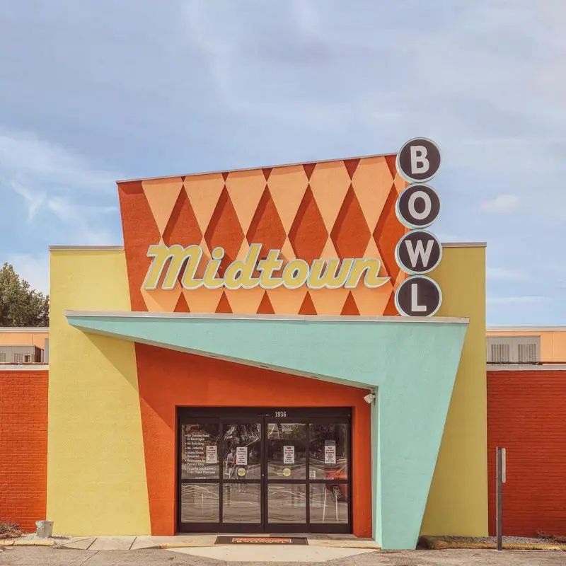 Midtown Bowl Retro Bowling Alley