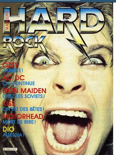 Hard Rock Magazine Cover