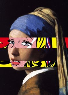 Girl with a Pearl Earring Pop Art