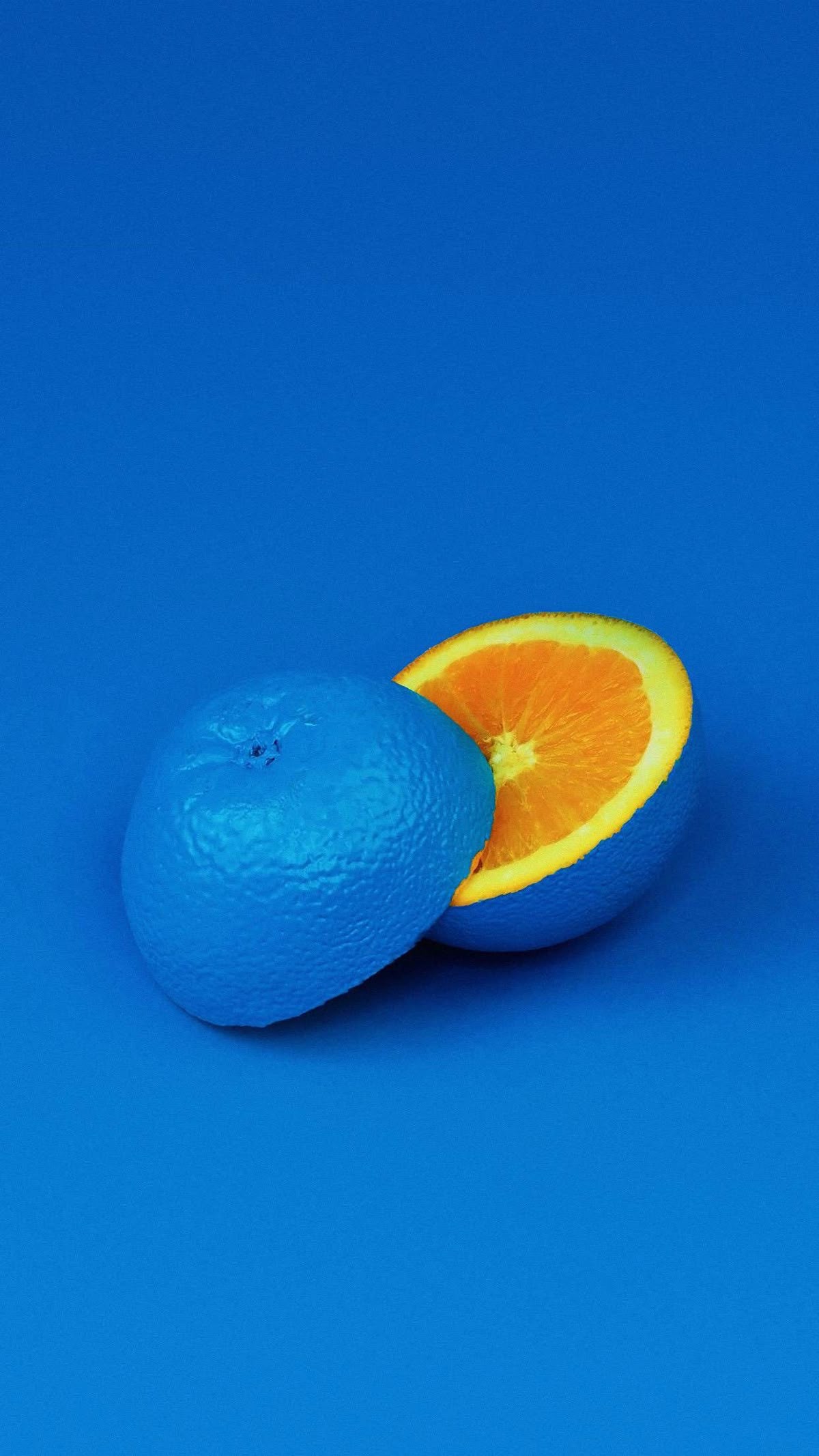 Blue Orange Contrast