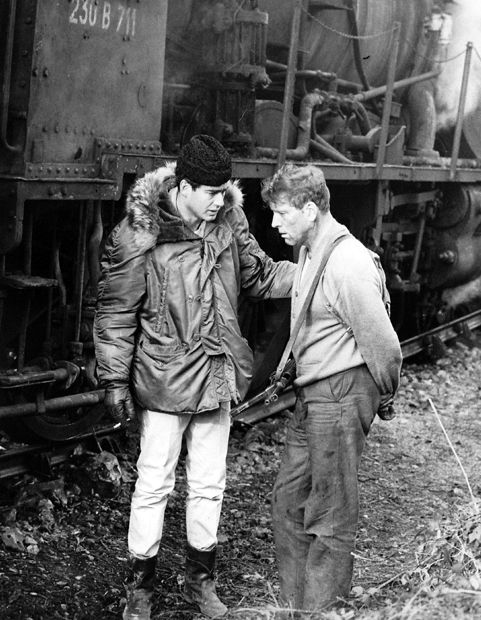 Train Workers Interacting