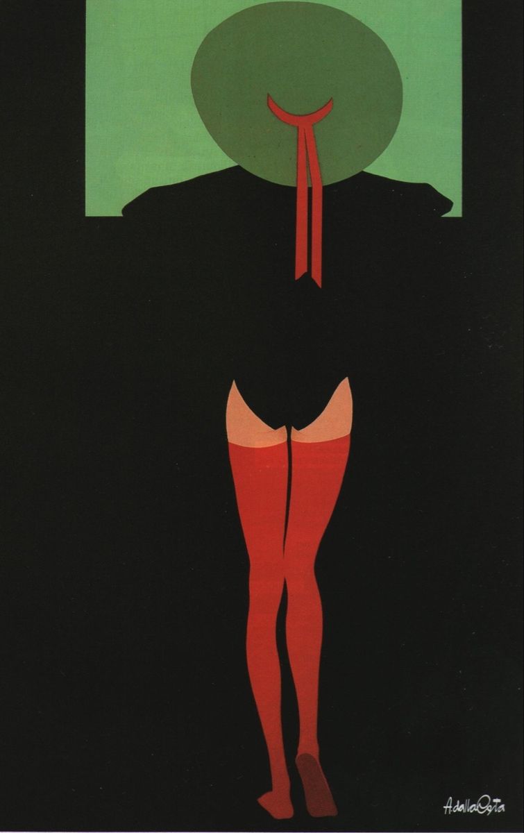 Red Leggings Silhouette