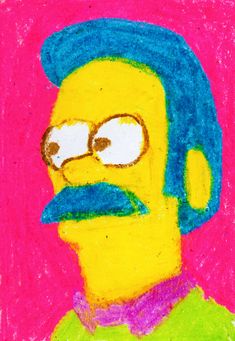 Homer Simpson Portrait