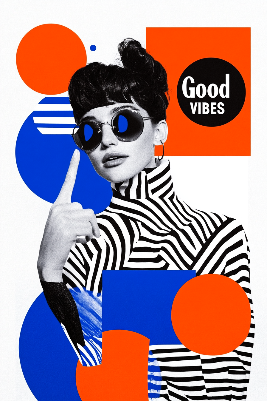 Good Vibes Fashion Portrait