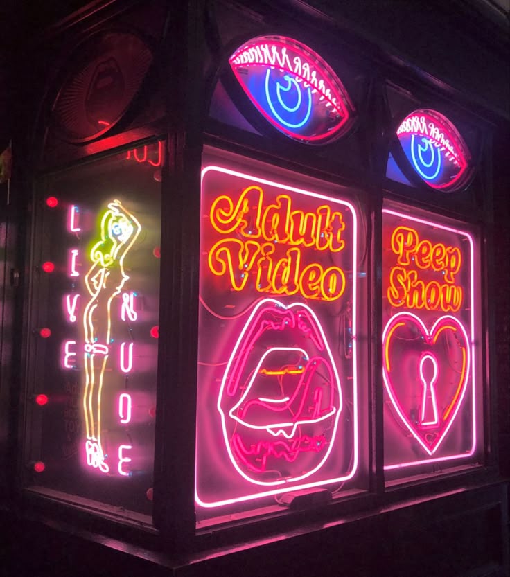 Neon Signs for Adult Entertainment