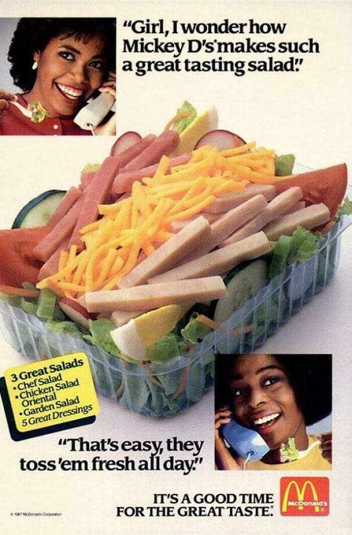 Chef Salad with Ham and Cheese