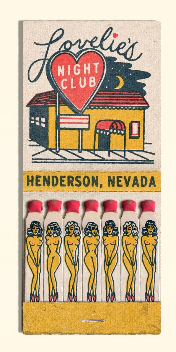 Matchbook Cover Henderson, Nevada