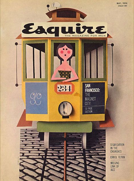 Esquire Magazine Cover: San Francisco Tram