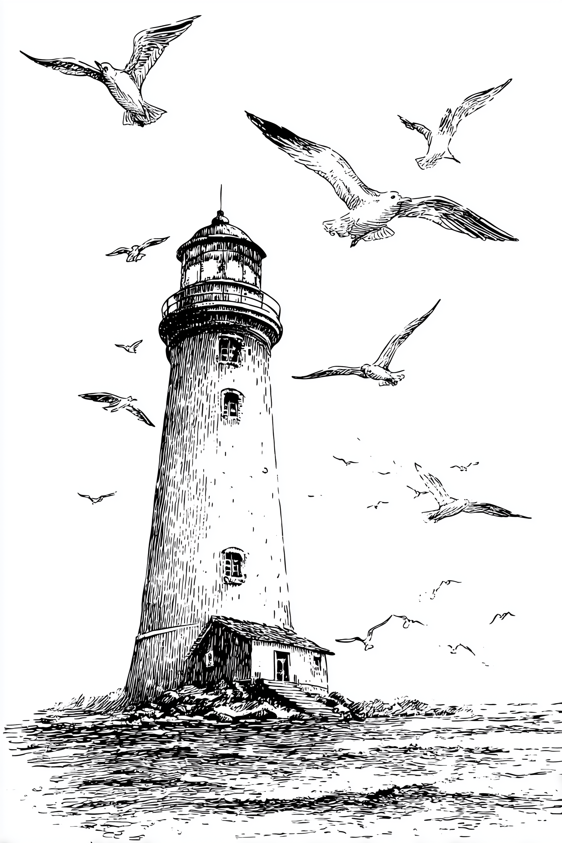 Lighthouse Sketch